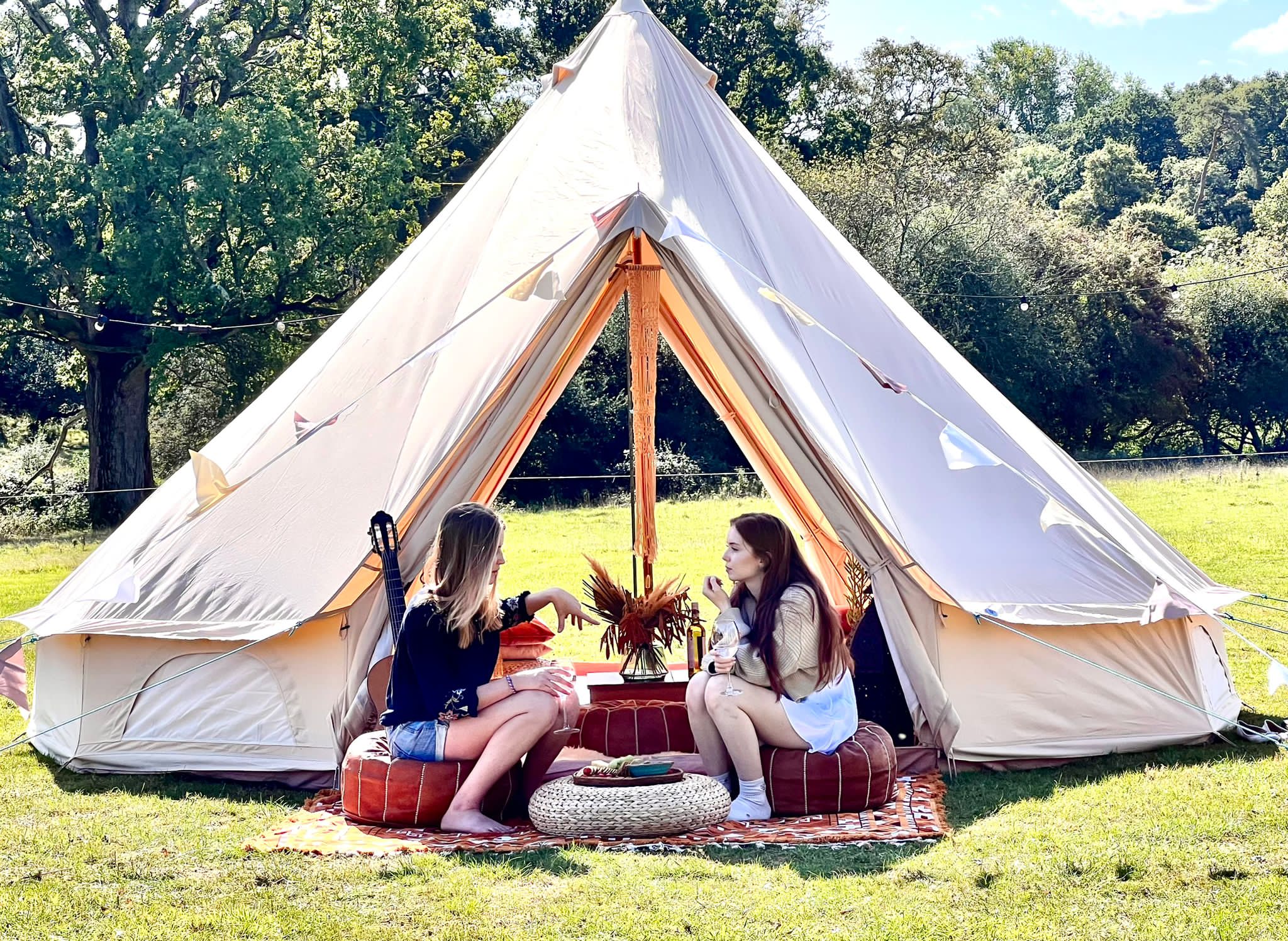 285gsm Natural Canvas Tents